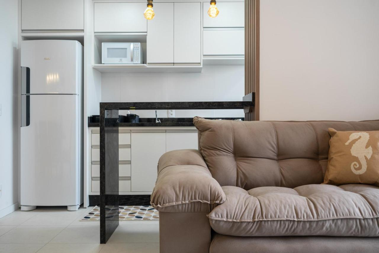 Apartamento Com Vista Mar, Ar-Condicionado, Wi-Fi Condominio Com Piscina, Quadra De Esportes Playground Infantil A 15 Minutos Do Beto Carreiro Piçarras Zewnętrze zdjęcie